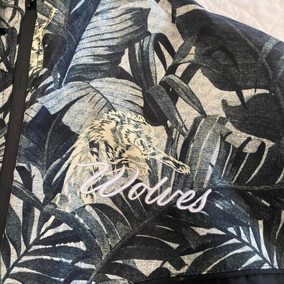 Eivil Regime Darc Sport Wolves NFGU Full Zip Jacket Mens Size Medium Athletic - Picture 8 of 10